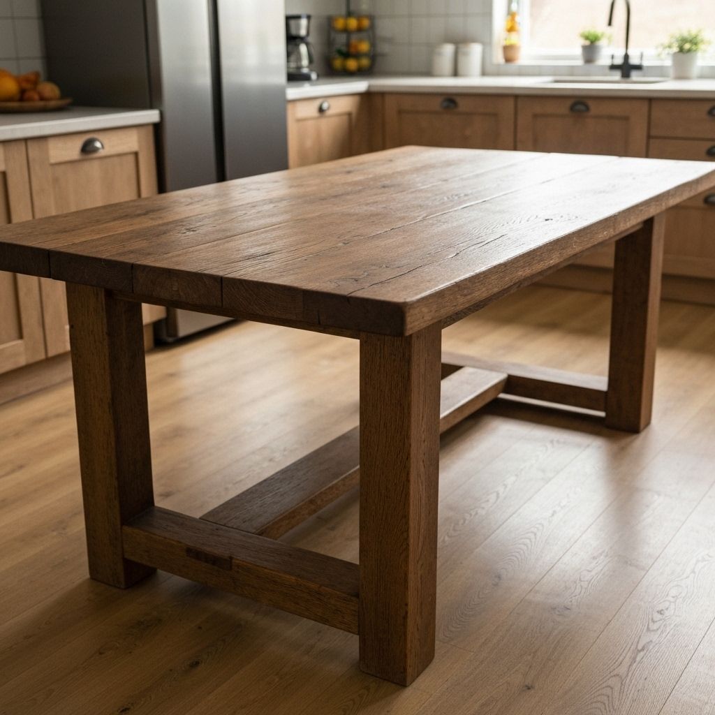 Mesa de Comedor Rústica